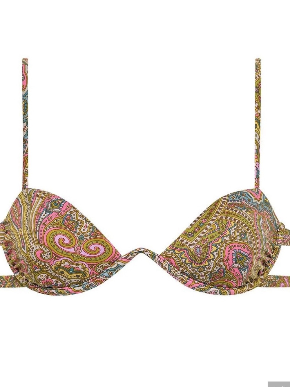 Montce - Ali Paisley Elany Bikini Top (Underwire Bra) - Medium